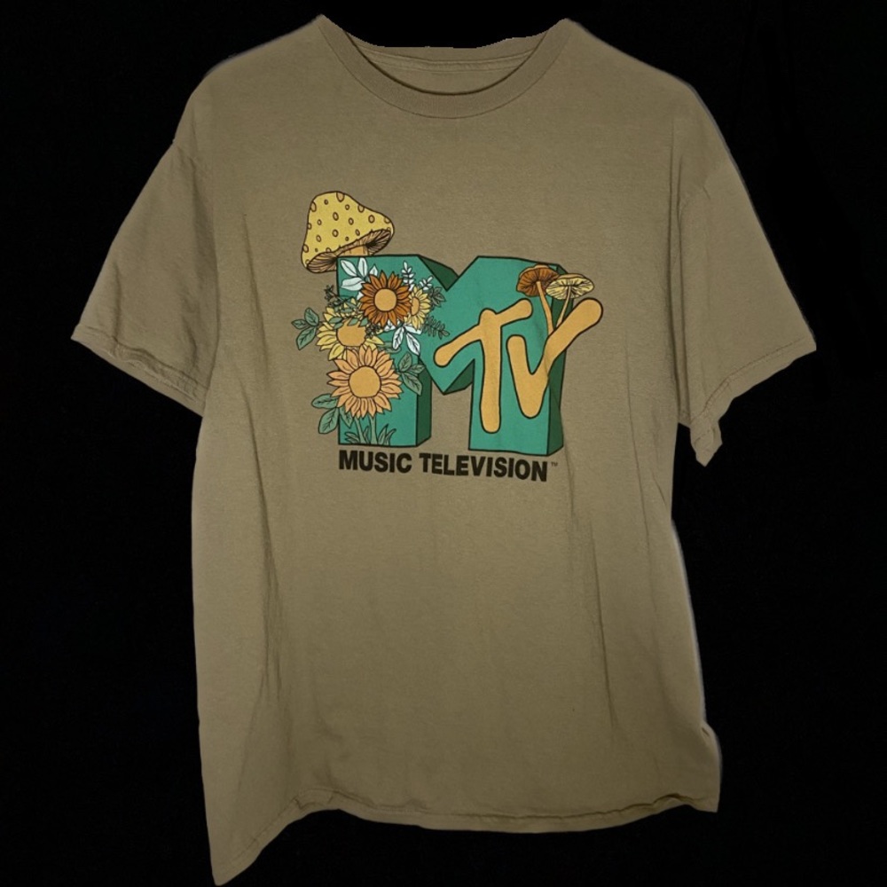 MTV Mushroom Mens T-Shirt